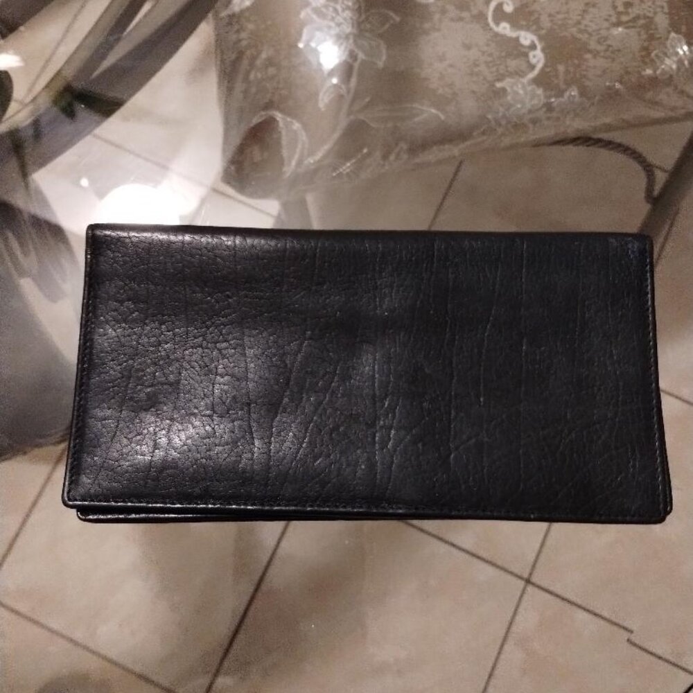 UNISEX COACH CHECKBOOK COVER/WALLET